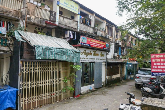 Cận cảnh khu tập thể hơn 40 năm ở Hà Nội sắp được thay bằng 3 tòa nhà 34 tầng