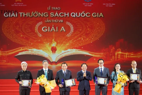 Hai tác phẩm xuất sắc giành giải A tại Giải thưởng Sách Quốc gia