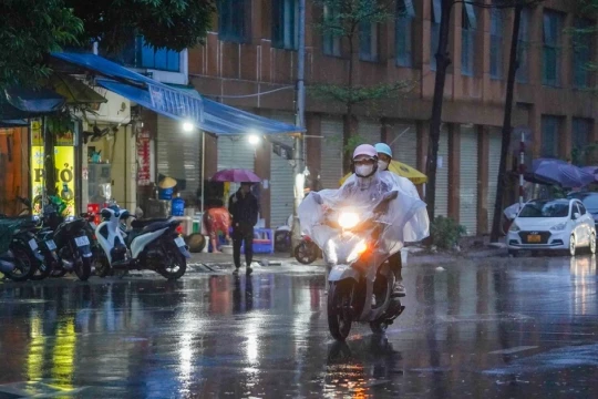 Không khí lạnh tăng cường mạnh hơn từ chiều tối nay