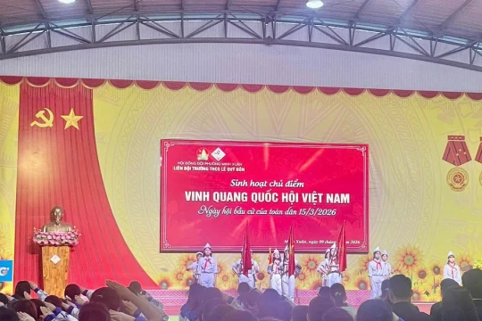 Trường học tại Tuyên Quang lan tỏa niềm tự hào về Quốc hội Việt Nam