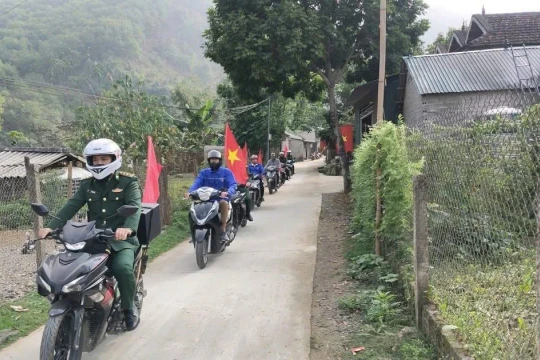 Tuổi trẻ Điện Biên sôi nổi với nhiều hoạt động hỗ trợ tuyên truyền bầu cử