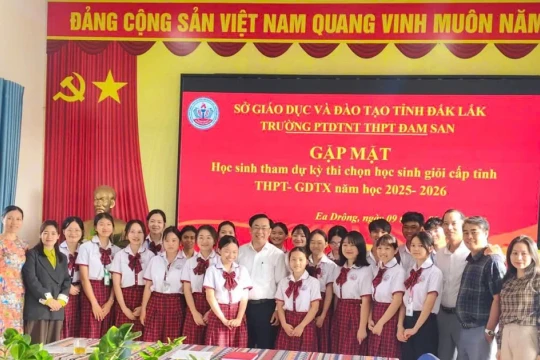 Hơn 2.700 thí sinh tham gia Kỳ thi chọn học sinh giỏi tỉnh Đắk Lắk