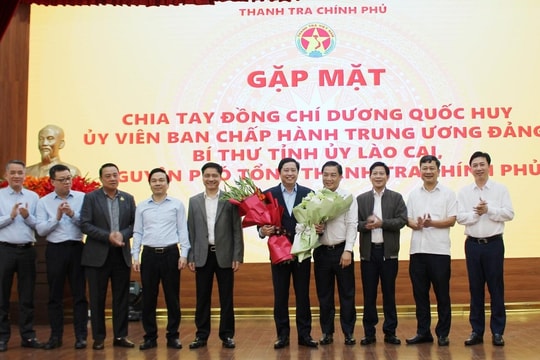 Bí thư Lào Cai: Luôn giữ mối liên hệ chặt chẽ với ngành thanh tra