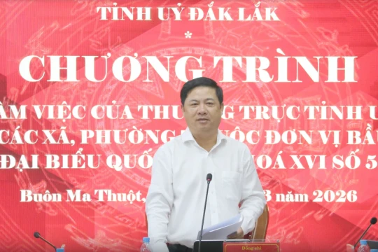 11 điểm bỏ phiếu sớm ở Đắk Lắk: Giữ bình yên từ lá phiếu nơi tuyến đầu