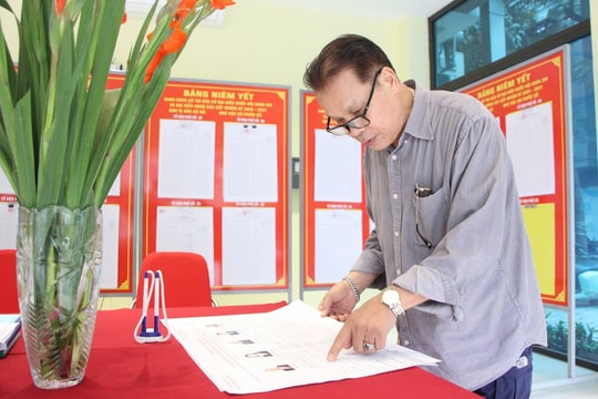 Hướng dẫn chi tiết cách ghi phiếu bầu cử