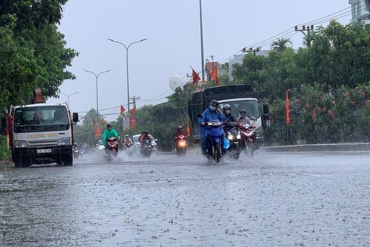 Ngày mai, miền Bắc sẽ đón đợt không khí lạnh mới, mưa rào nhiều ngày liên tiếp