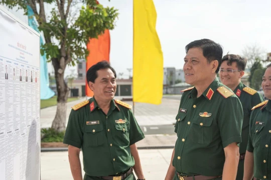 Lực lượng vũ trang An Giang sẵn sàng cho ngày hội bầu cử nơi tuyến đầu Tổ quốc