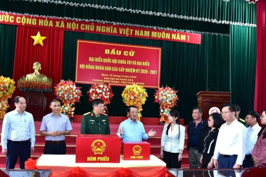 Bí thư Tuyên Quang yêu cầu tập trung cao độ đảm bảo bầu cử an toàn, tiết kiệm