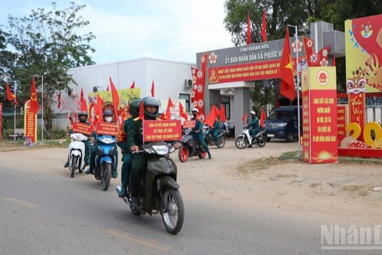 Khánh Hòa sẵn sàng cho ngày hội lớn của non sông