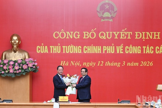 Thủ tướng Phạm Minh Chính trao Quyết định bổ nhiệm Chủ tịch Viện Hàn lâm Khoa học và Công nghệ Việt Nam