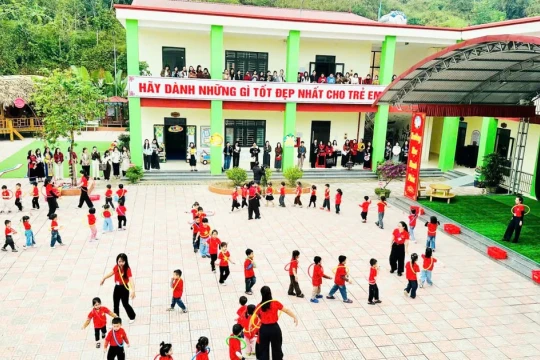 Thái Nguyên: Chuẩn bị nền tảng, tâm thế cho trẻ Mầm non vùng dân tộc thiểu số