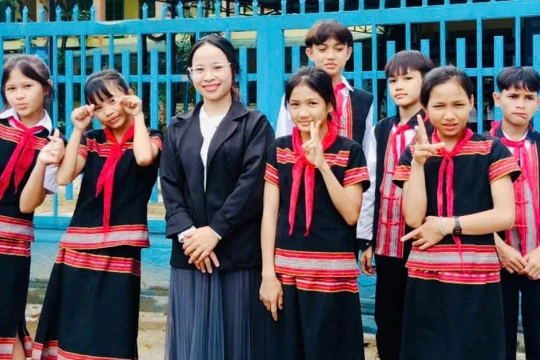 Cô giáo vùng cao với khát vọng thắp sáng tri thức