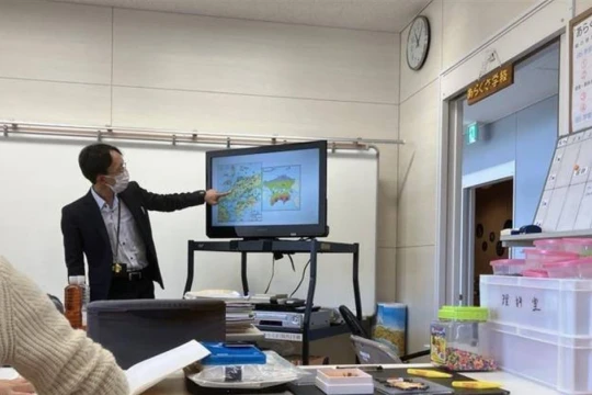 Lớp học trong bệnh viện Nhật Bản