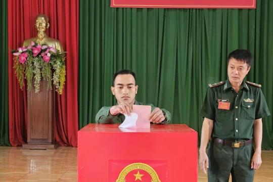 5 khu vực bỏ phiếu sớm ở Lâm Đồng đã hoàn tất công tác bầu cử