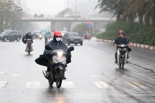 Miền Bắc chuyển mưa nhỏ từ đêm nay