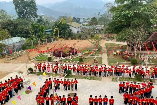 Tuyên Quang rực rỡ cờ hoa hướng về 'Ngày hội non sông' 15/3