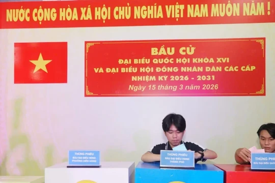 Cử tri trẻ gửi gắm niềm tin và kỳ vọng trong từng lá phiếu