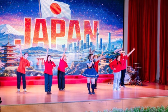 Tăng trải nghiệm hội nhập cho sinh viên qua ngày hội văn hóa quốc tế