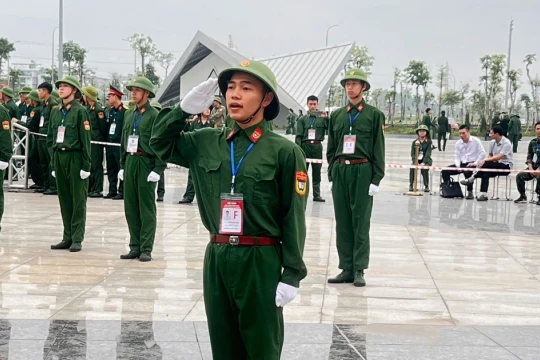 Hội thao quốc phòng và an ninh - sân chơi rèn kỹ năng, kỷ luật cho học sinh