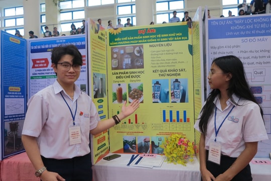 Tạo môi trường cho những nhà khoa học tương lai