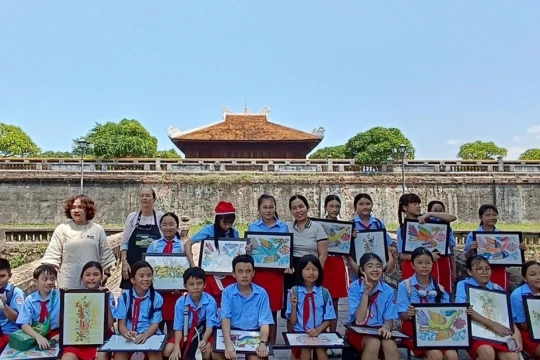 Gần 190.000 học sinh, giáo viên TP Huế được thụ hưởng giáo dục di sản