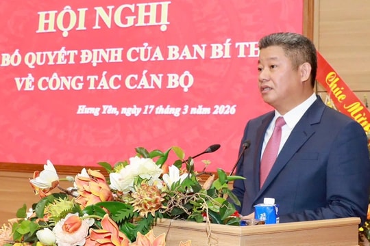 Phó Chủ tịch Hà Nội Nguyễn Mạnh Quyền làm Phó Bí thư Tỉnh ủy Hưng Yên