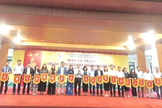 Phú Thọ khai mạc hội thi giáo viên dạy giỏi THCS cấp tỉnh