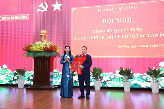 Ông Nguyễn Mạnh Hùng giữ chức Phó Bí thư Thành ủy Đà Nẵng