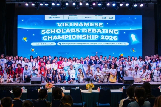 ‘Sân chơi’ tranh biện tiếng Anh bổ ích cho học sinh