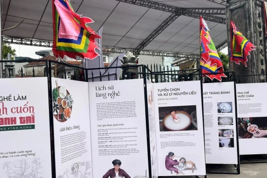 Bánh cuốn Thanh Trì chính thức thành di sản