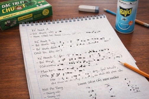 Rà soát thông tin học sinh lớp 6 lập kế hoạch hại bạn bằng thuốc diệt chuột