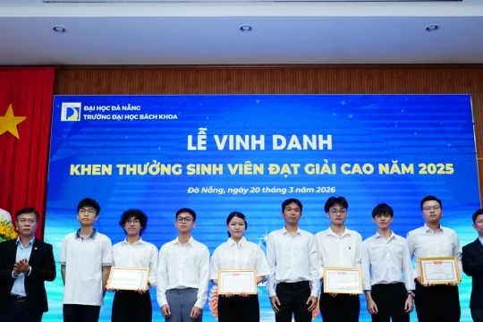 Trường ĐH Bách khoa Đà Nẵng vinh danh 169 SV đạt giải cao các kỳ thi học thuật