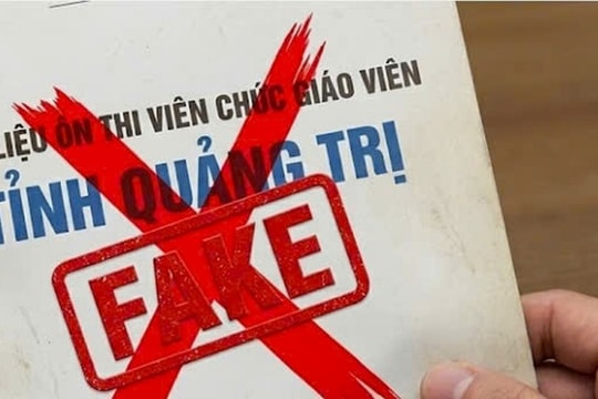 Đề nghị xử lý hoạt động rao bán tài liệu ôn thi tuyển viên chức giáo dục