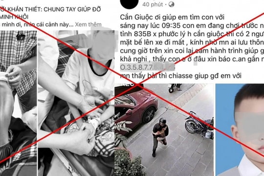 Cảnh báo nóng: Dàn dựng bắt cóc trẻ em để kêu gọi từ thiện, sự thật gây phẫn nộ