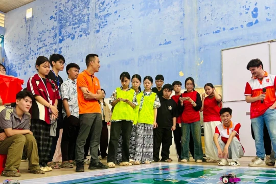 Sôi động Ngày hội STEM 2026 dành cho học sinh THPT TP Huế