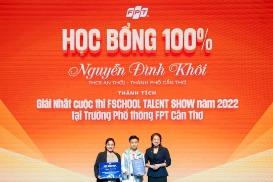 Học sinh có cơ hội nhận học bổng hàng trăm triệu đồng tại FPT School Cần Thơ