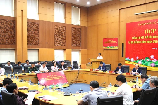 Hưng Yên thông tin chính thức kết quả bầu cử ĐBQH khoá XVI và HĐND các cấp