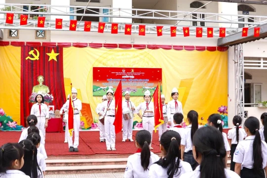 Sôi nổi ngày hội ‘Thiếu nhi vui khỏe – Tiến bước lên Đoàn’