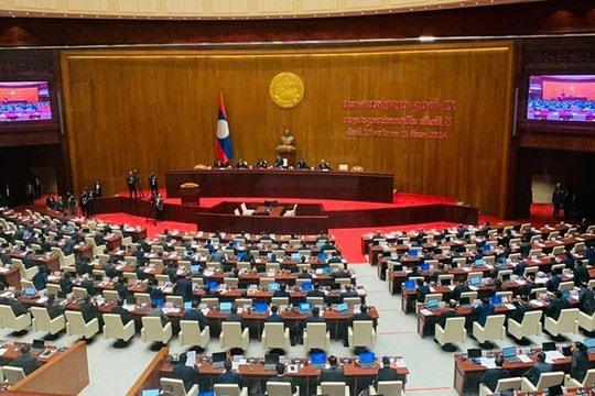 Lãnh đạo Việt Nam gửi điện mừng lãnh đạo cấp cao của Lào