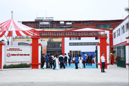 Trường Phổ thông Hồng Đức tuyển sinh lớp 10 năm học 2026 - 2027: Môi trường học tập phát triển toàn diện