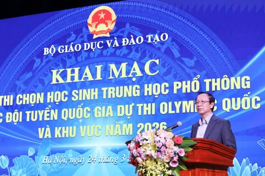 194 học sinh ‘tranh suất’ vào đội tuyển Olympic khu vực, quốc tế 2026