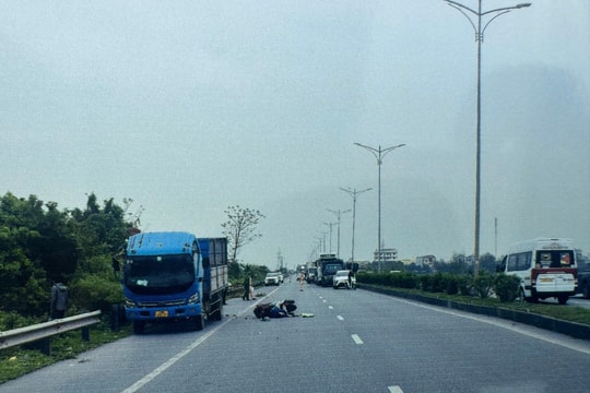 Cảnh sát tìm nhân chứng vụ tai nạn khiến một người tử vong ở Ninh Bình
