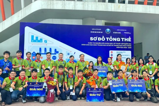 Học sinh TP Cần Thơ đoạt 7 giải tại Cuộc thi Khoa học kỹ thuật cấp quốc gia