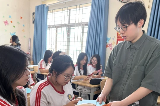 Học sinh TPHCM giao lưu với sinh viên Nhật Bản, lan tỏa văn hóa Việt