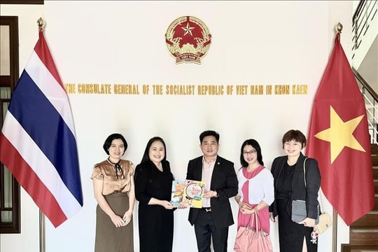 Thúc đẩy sớm thành lập Trung tâm Việt Nam học tại Đại học Khon Kaen, Thái Lan