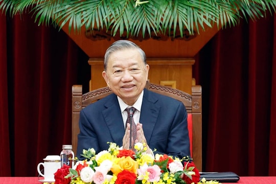 Tổng Bí thư Tô Lâm tiếp lãnh đạo một số tập đoàn quốc tế