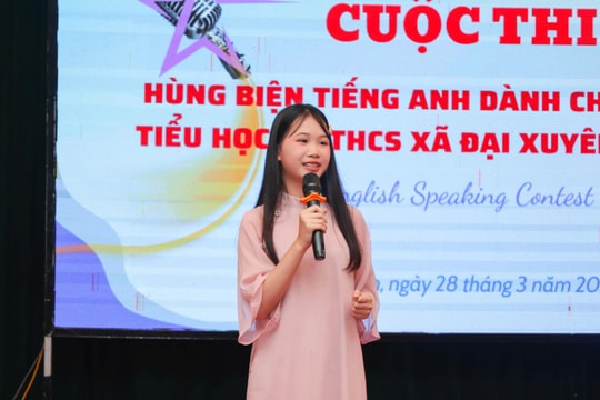 Lan tỏa niềm yêu thích học ngoại ngữ cho học sinh từ những sân chơi bổ ích