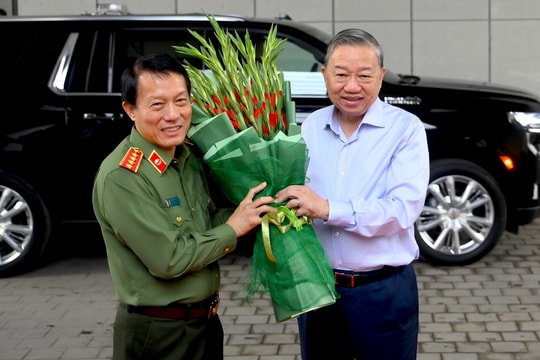 Tổng Bí thư Tô Lâm dự Hội nghị Đảng ủy Công an Trung ương quý I/2026