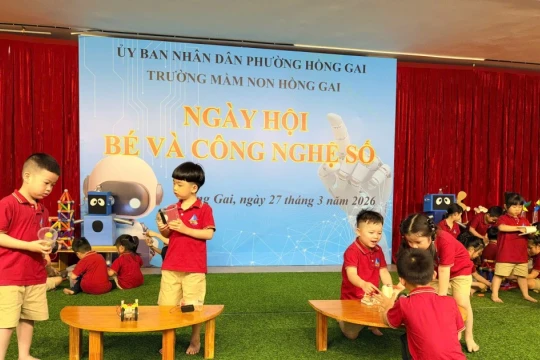 Hấp dẫn ngày hội ‘Bé với công nghệ số’ ở Quảng Ninh