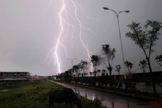 34 tỉnh, thành chủ động ứng phó với dông, lốc, mưa đá trong thời kỳ chuyển mùa